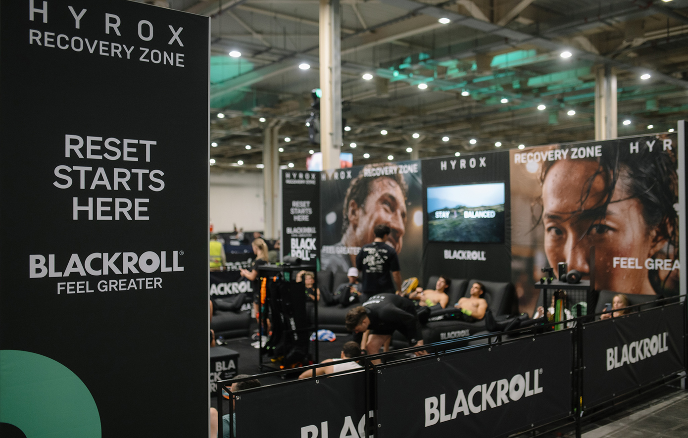 BLACKROLL®: Global Official Recovery &amp; Mobility Partner στο πρώτο HYROX Athens