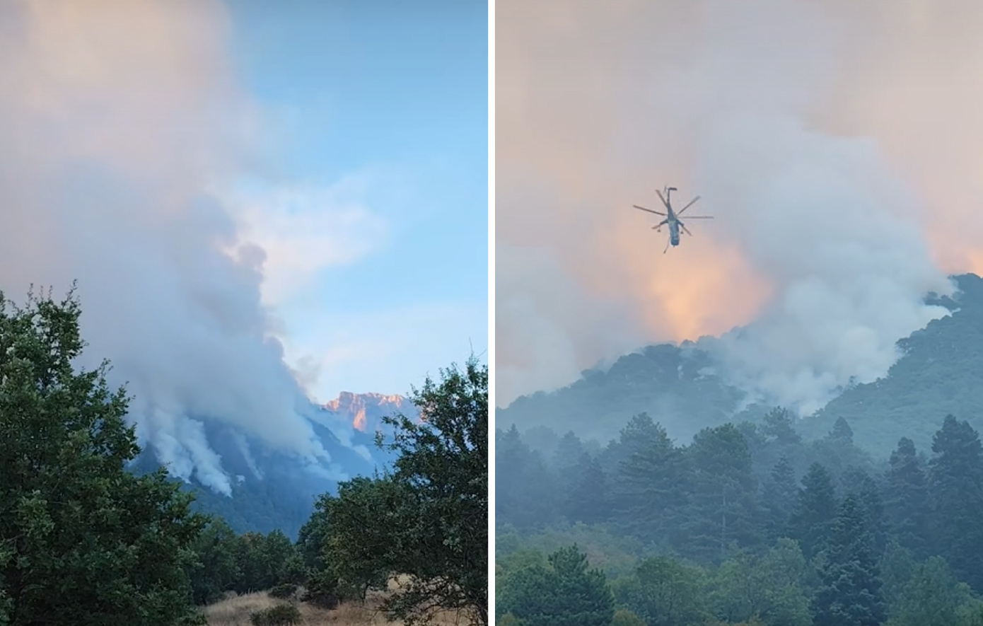 Φωτιά στην Κόνιτσα: 170 πυροσβέστες στη μάχη με τις φλόγες &#8211; 13 εναέρια μέσα και ειδική μονάδα drone