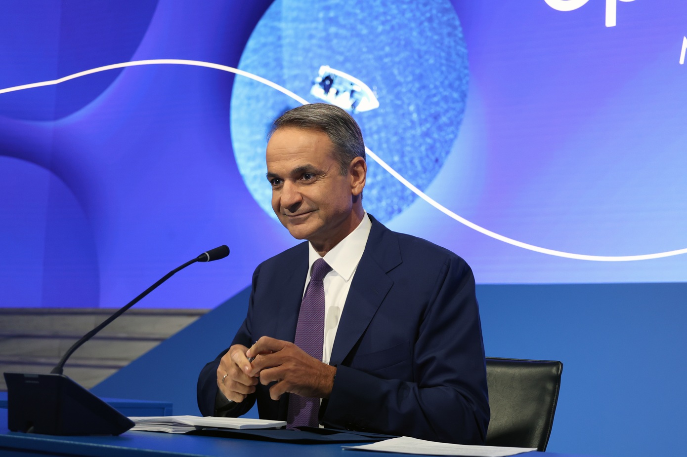 Η συνέντευξη Τύπου του πρωθυπουργού, Κυριάκου Μητσοτάκη, στην 90ή ΔΕΘ
