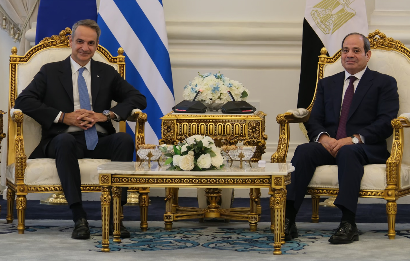 Συνάντηση Κ. Μητσοτάκη με τον πρόεδρο της Αιγύπτου – Τα κρίσιμα ζητήματα στην ατζέντα