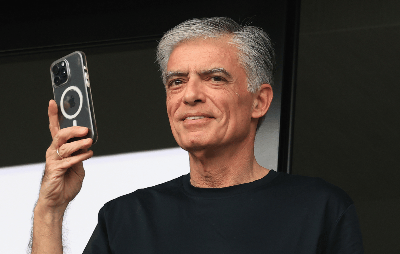 Ο Νίκος Ευαγγελάτος πήγε γήπεδο με τον γιο του, Νικόλα