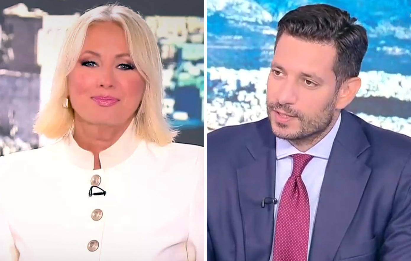 Κωνσταντίνος Κυρανάκης και Κατερίνα Παπακωστοπούλου σε έντονη αντιπαράθεση &#8211; Η αντίδραση του Νίκου Στραβελάκη