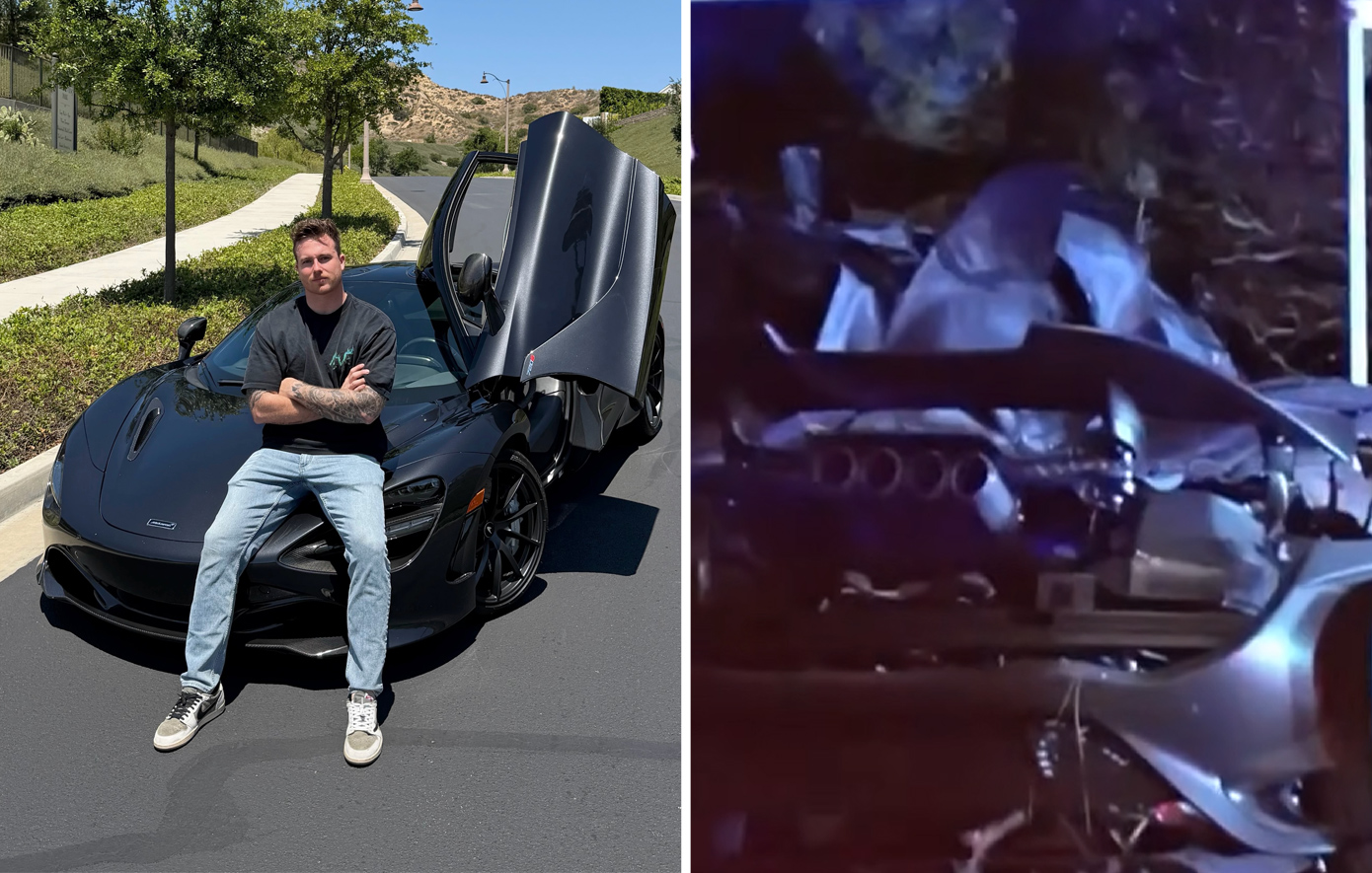 Τρομερό δυστύχημα με McLaren για τον ιδρυτή της μεγαλύτερης εβδομαδιαίας έκθεσης αυτοκινήτων στον κόσμο