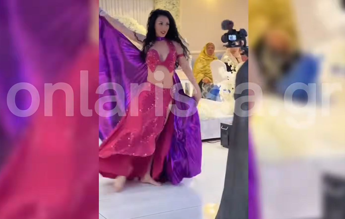 Χορεύτρια belly dance από τη Λάρισα αποθεώθηκε σε αραβικό γάμο στο Λονδίνο &#8211; Δείτε βίντεο
