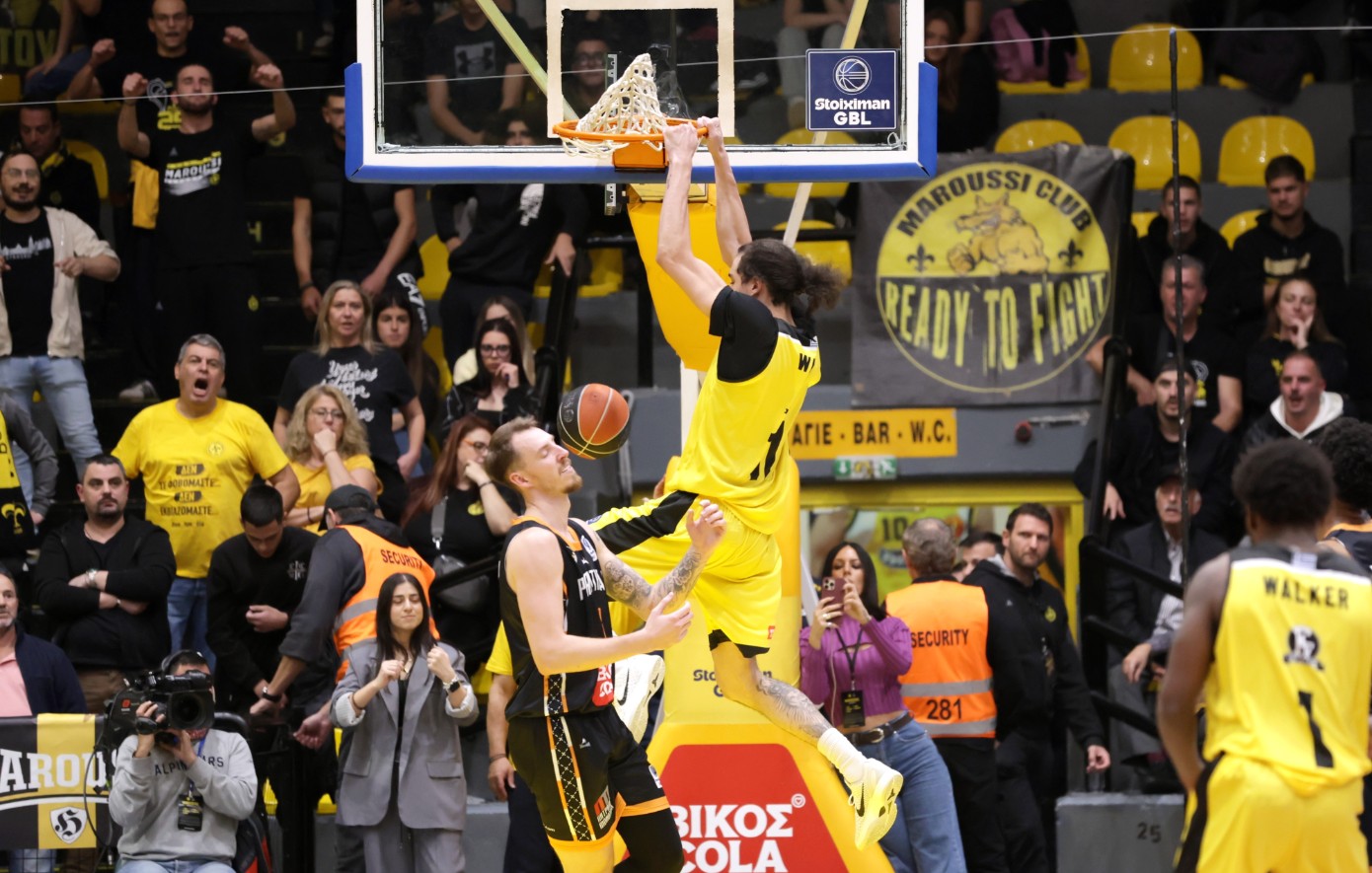 Stoiximan Basket League: Πρώτη νίκη για το Μαρούσι με περίπατο κόντρα στον Προμηθέα