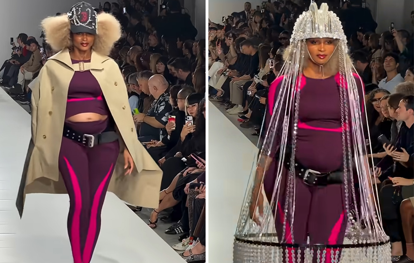 Ciara: Έγκυος στο πέμπτο της παιδί, περπάτησε στην πασαρέλα του Παρισιού &#8211; «Συγκράτησα τα δάκρυά μου»