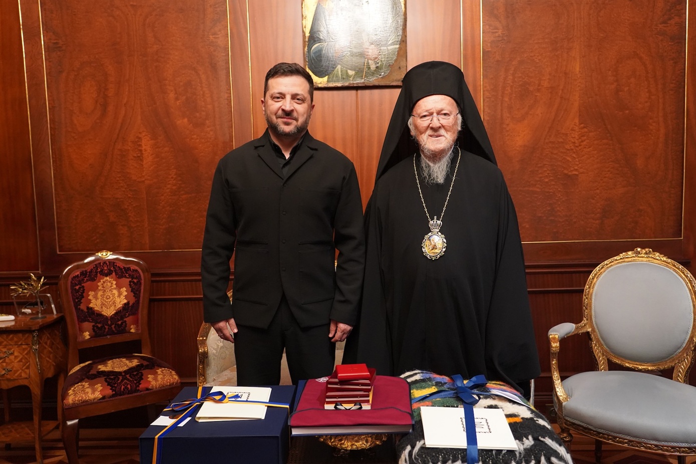 Συνάντηση Βαρθολομαίου &#8211; Β. Ζελένσκι: Στήριξη στην Ουκρανία και έκκληση για επιστροφή των απαχθέντων παιδιών