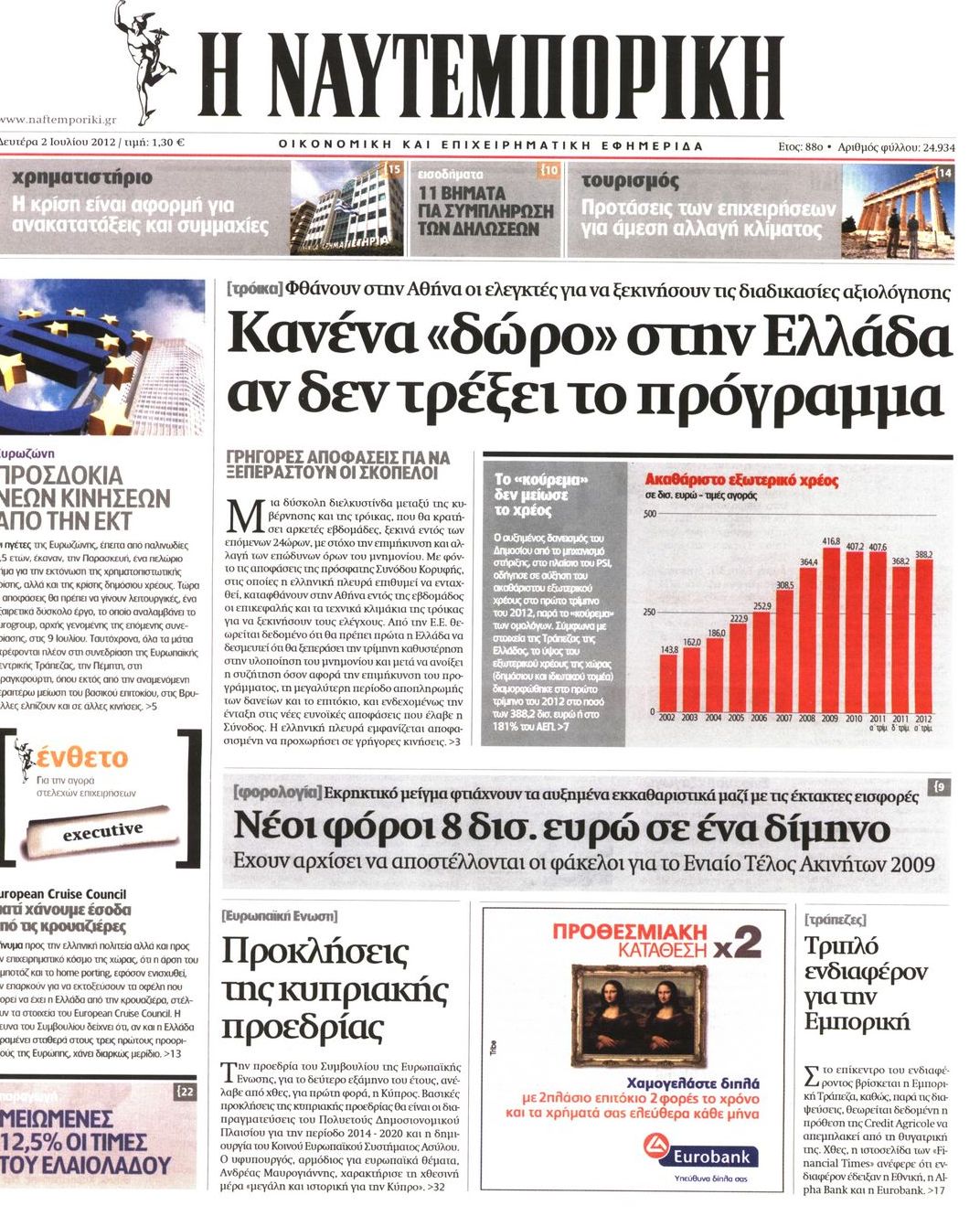 Εξώφυλο εφημερίδας ΝΑΥΤΕΜΠΟΡΙΚΗ Sun, 01 Jul 2012 21:00:00 GMT