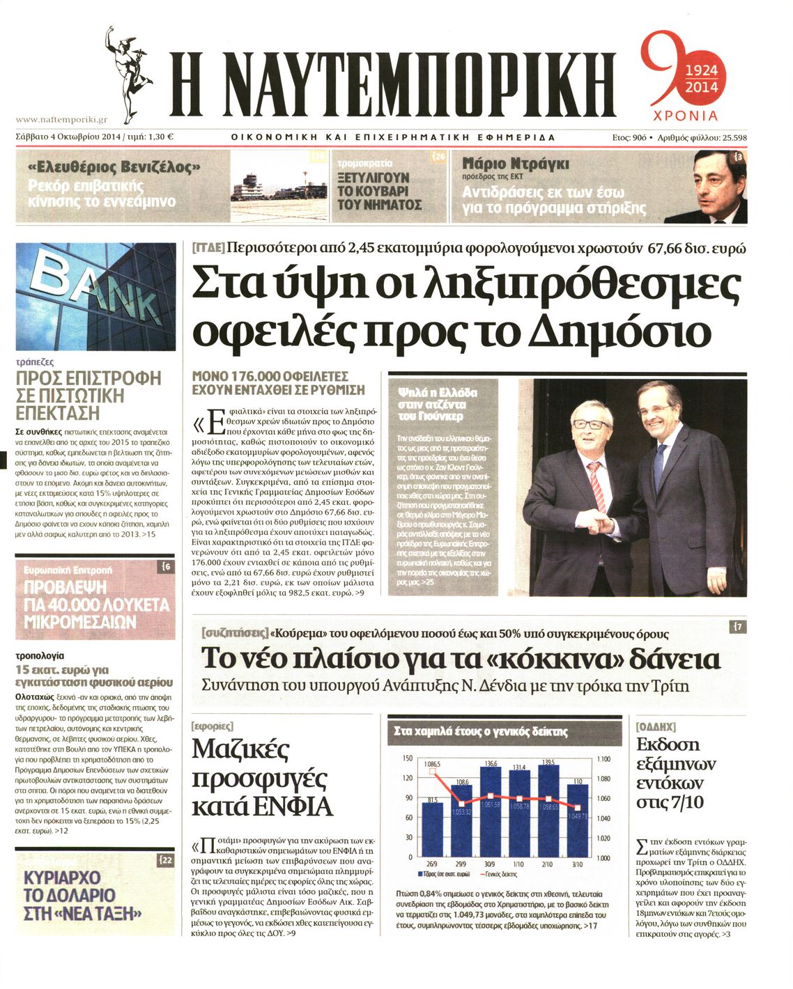 Εξώφυλο εφημερίδας ΝΑΥΤΕΜΠΟΡΙΚΗ Fri, 03 Oct 2014 21:00:00 GMT