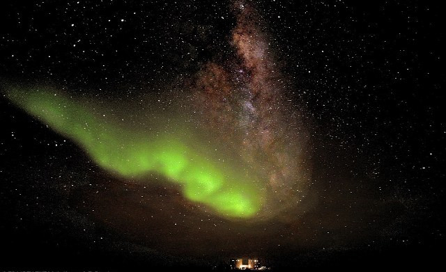 Colorful aurora on all four large moons of Jupiter