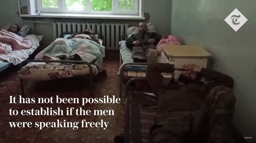 Ukraine: Russians release video of wounded Azovstal fighters surrendering