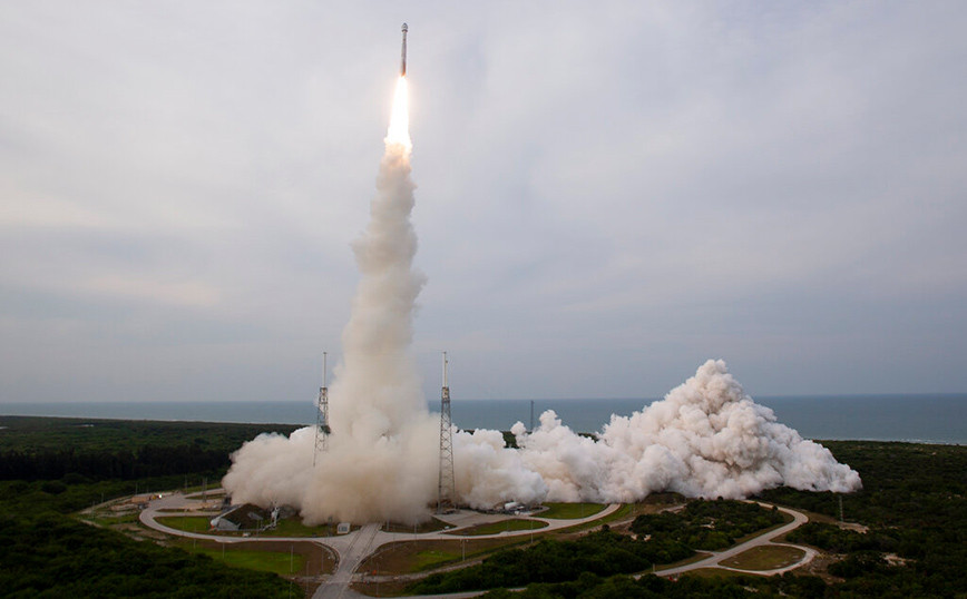 The unmanned Starliner capsule was launched