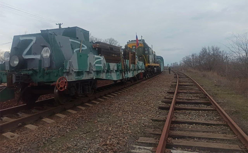 “We blew up a train with Russian soldiers in Melitopolis,” say Ukrainians.