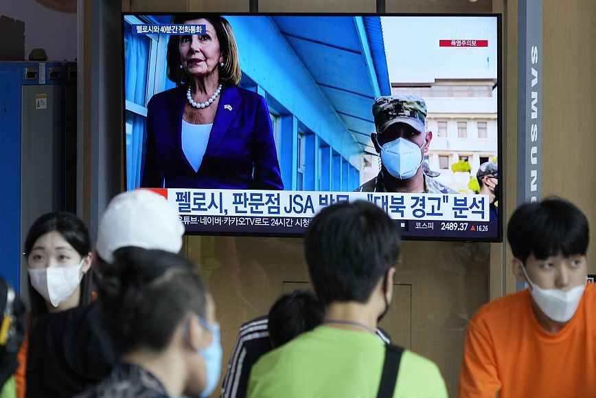 North Korea: Disapproves of Pelosi’s visit to Seoul