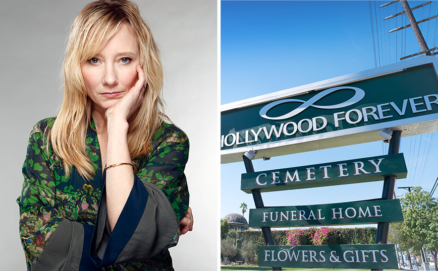Anne Heck: In the historic cemetery of the stars of Los Angeles her ashes