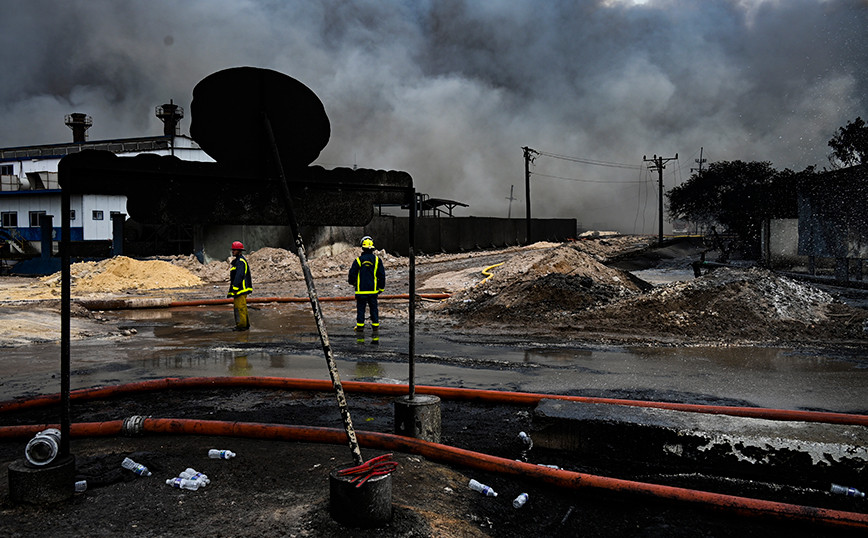 Cuba: And second firefighter dead from fire at oil facilities – Fears of 14 more dead
