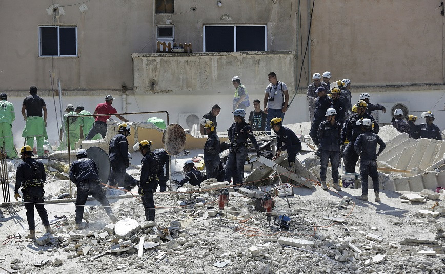 Jordan: Eight dead from collapse of four-story building – Baby rescued alive after 24 hours