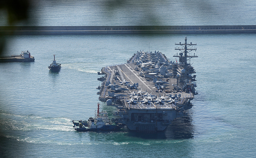 US aircraft carrier sails to South Korea – Message to North Korea