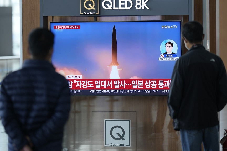 North Korea: Fired Missile That Passed Over Japan – Message to Residents to Take Shelter