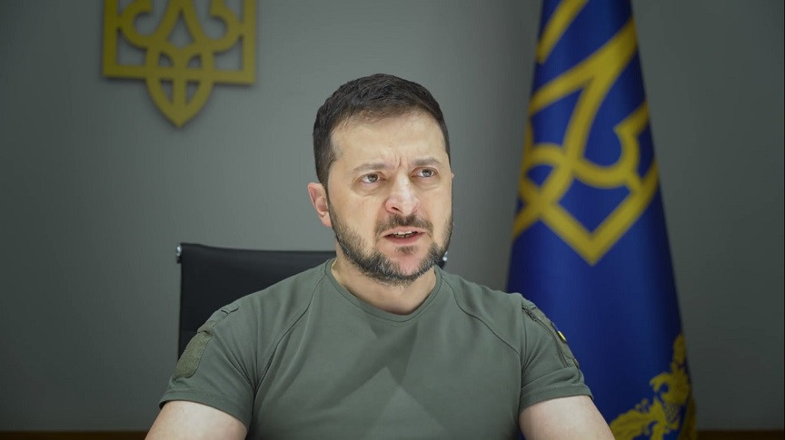 Volodymyr Zelensky: The Russian army is intensifying its operations in Donbas and the situation remains difficult