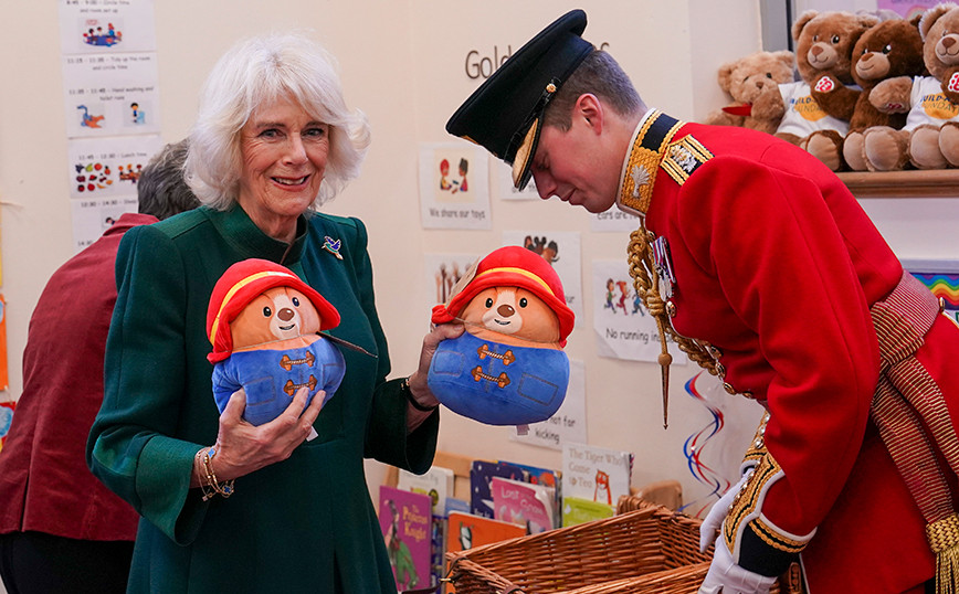 Britain: Camilla donated to a nursery Paddington bears, dedicated to the memory of Elizabeth