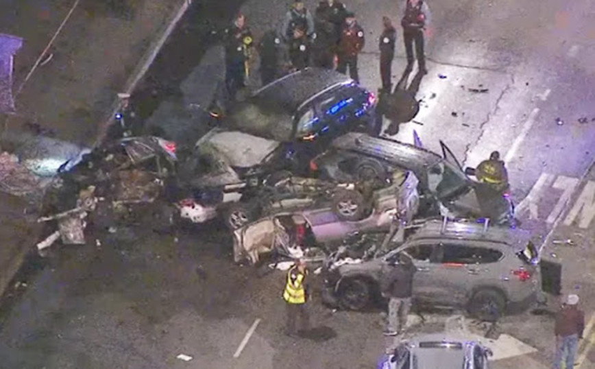 Chicago: Stolen car causes crash with two dead and 16 injured – Among them were 9 children