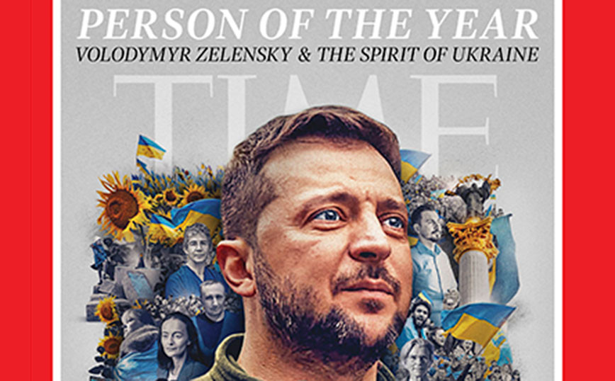 Time’s “Person of the Year” Volodymyr Zelensky