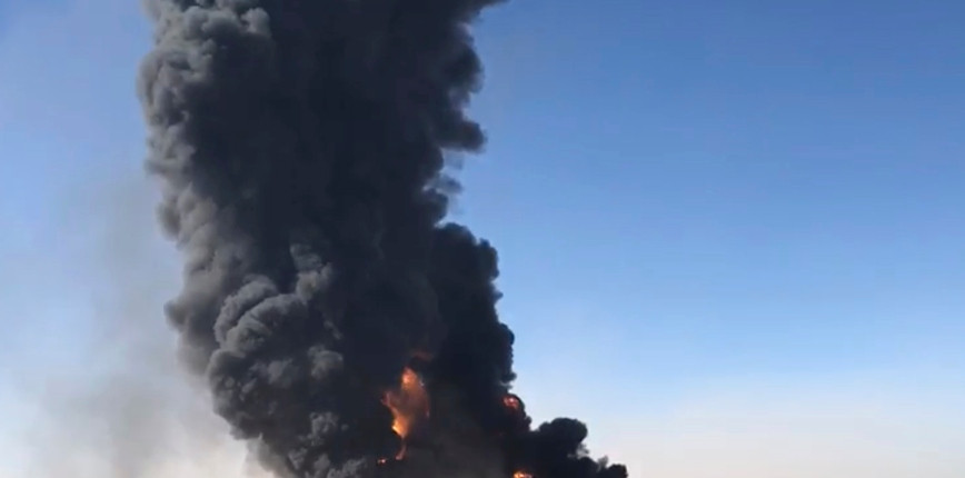 A powerful explosion at a military factory in Isfahan, Iran