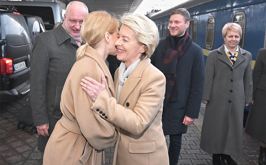 Ursula von der Leyen in Kiev: We are here to show that the EU is firmly on the side of Ukraine