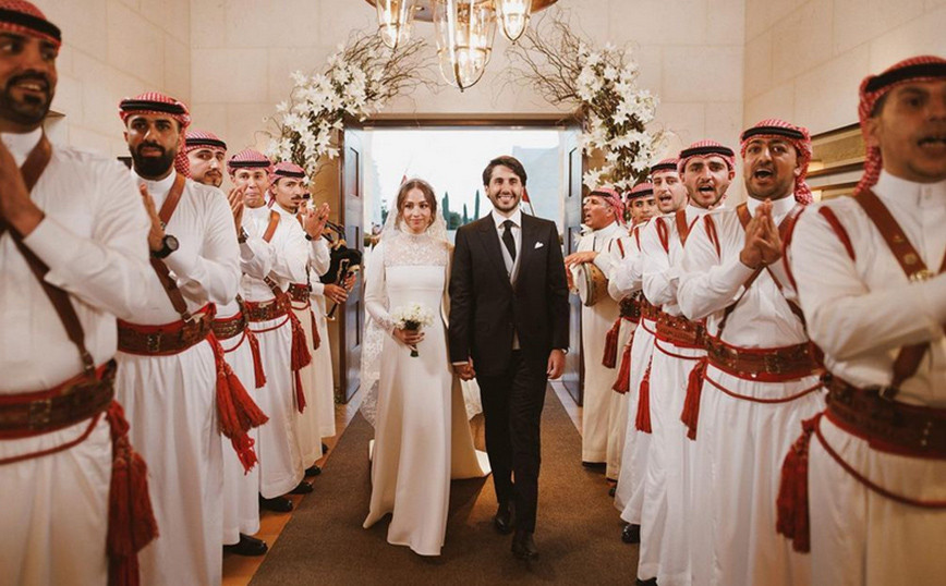 Φωτογραφίες από τον βγαλμένο από παραμύθι γάμο της πριγκίπισσας Ιμάν της Ιορδανίας με Έλληνα επιχειρηματία