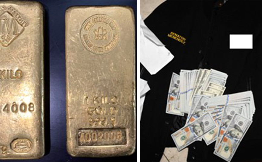 Photos of the expensive gifts to Menendez: Gold bars, money and a luxury car