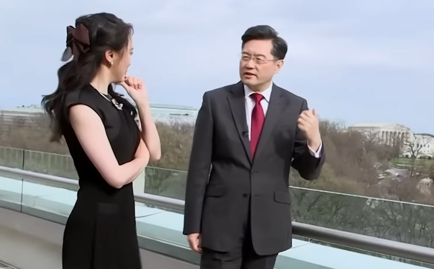 China’s former foreign minister was fired for having an extramarital affair, according to the Wall Street Journal