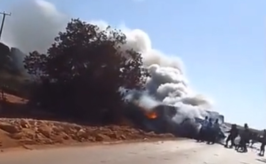 Tragedy in Libya: New video of the traffic accident with the five dead