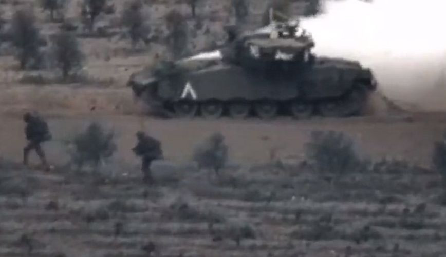 War in Israel Handtohand fighting between Israeli army and Hamas gunmen inside Gaza World