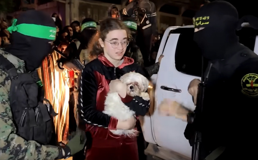 Israeli teen Mia talks about being held hostage by Hamas with her dog in Gaza