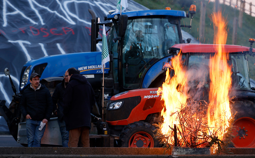 Paris in a state of siege due to the rural mobilizations – The country is “paralyzed”.