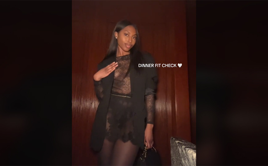 They went to an expensive restaurant and the man was carrying a suitcase with a guilty secret