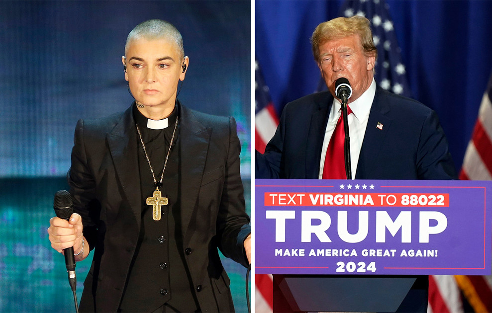 Sinead O'Connor's record label asks Donald Trump to stop using her music