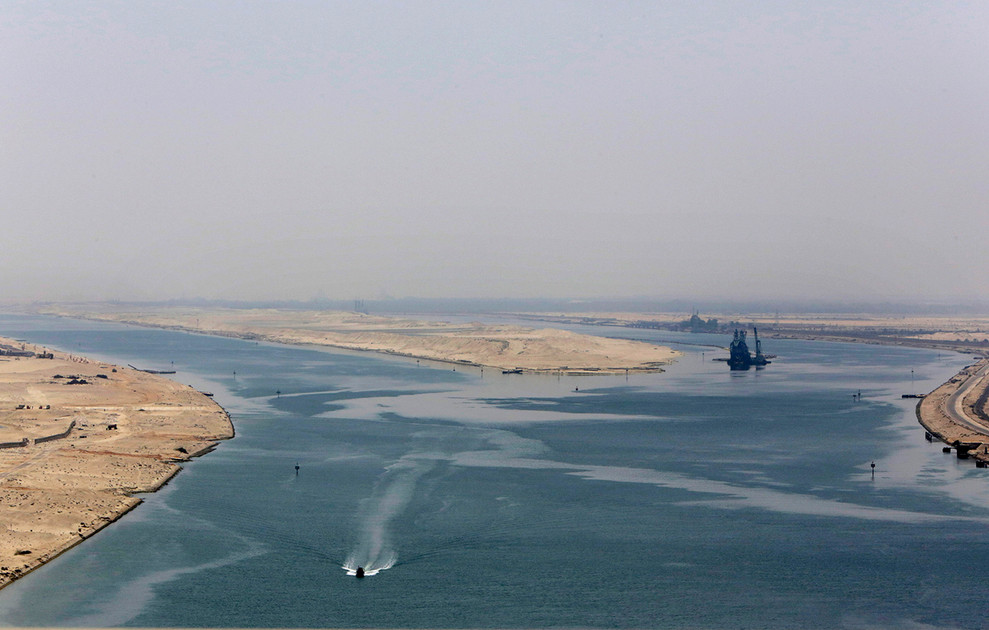 Suez Canal chief says Egypt is considering further expansion of waterway