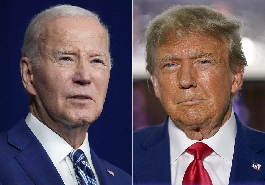 USA: Donald Trump is ahead of Joe Biden by 5 points in a poll published by the New York Times