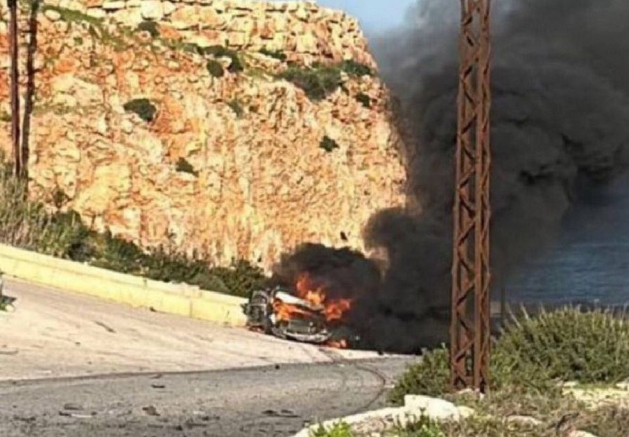 Three Hezbollah fighters killed in an Israeli strike in Lebanon