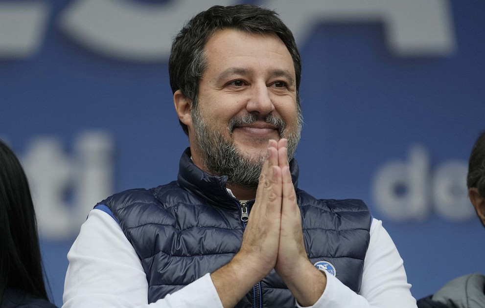Italy: Deputy Prime Minister Matteo Salvini congratulates Donald Trump and wishes him victory