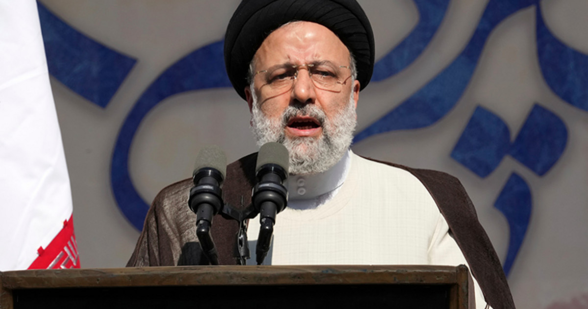 The president of Iran did not speak at all about the Israeli attack