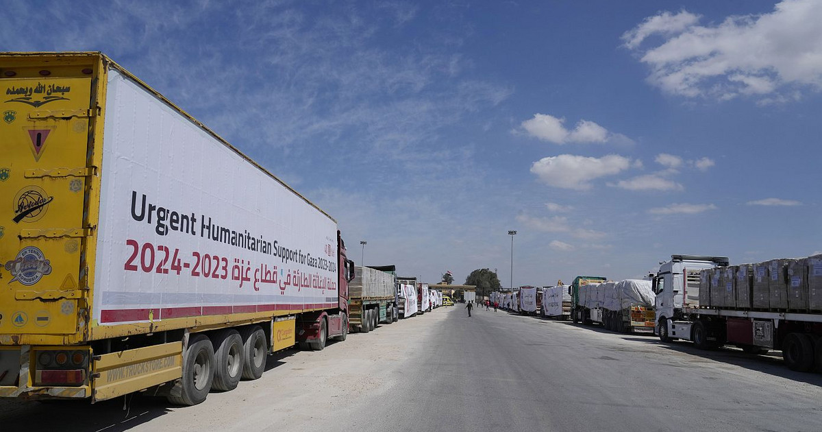 Israel claims 276 truckloads of food and medicine have arrived in Gaza