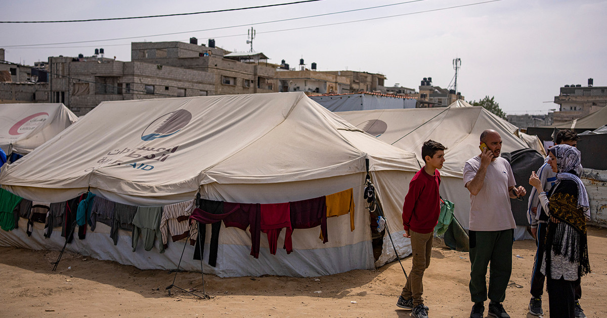 The second round of the polio vaccination campaign in Gaza has begun