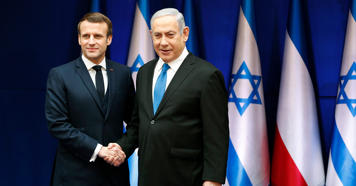 Macron to Netanyahu: need to avoid escalation of violence in the Middle East