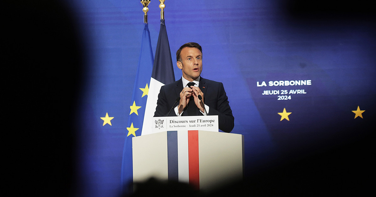 “Bell” Macron from Sorbonne: Europe is facing deadly dangers – Russia must be defeated