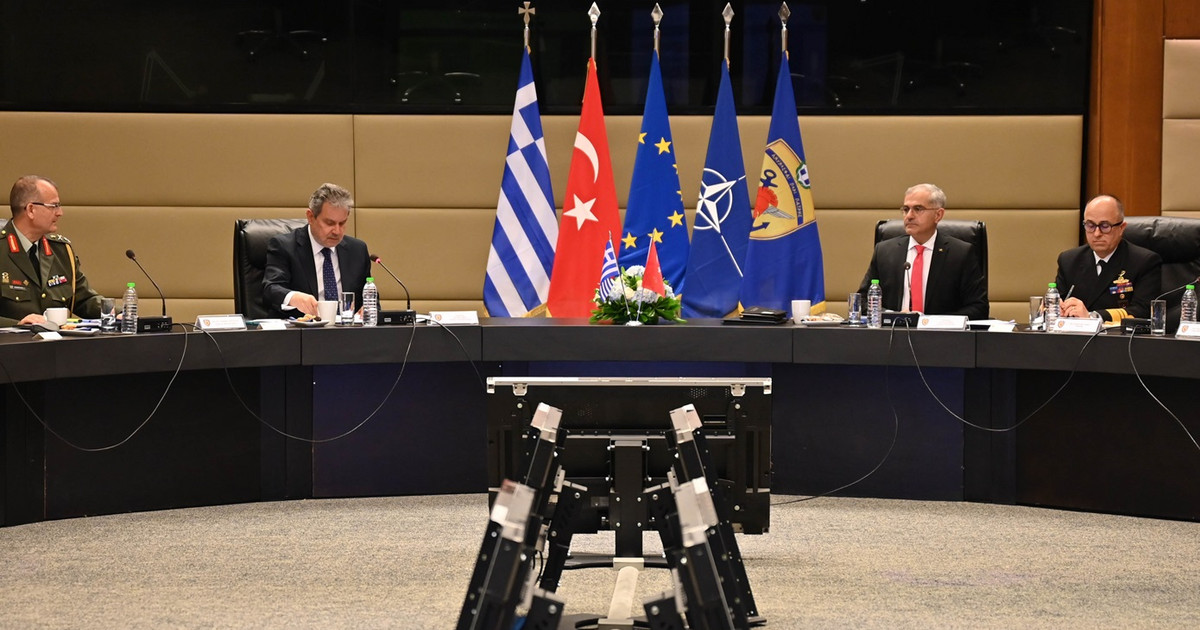 In a friendly atmosphere, the meeting in Athens on the MoE, say Turkish Defense Ministry officials