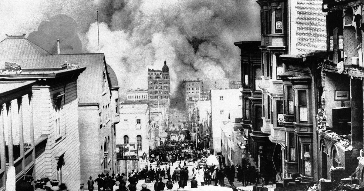 On this day, April 18: The largest earthquake in North American history devastates San Francisco