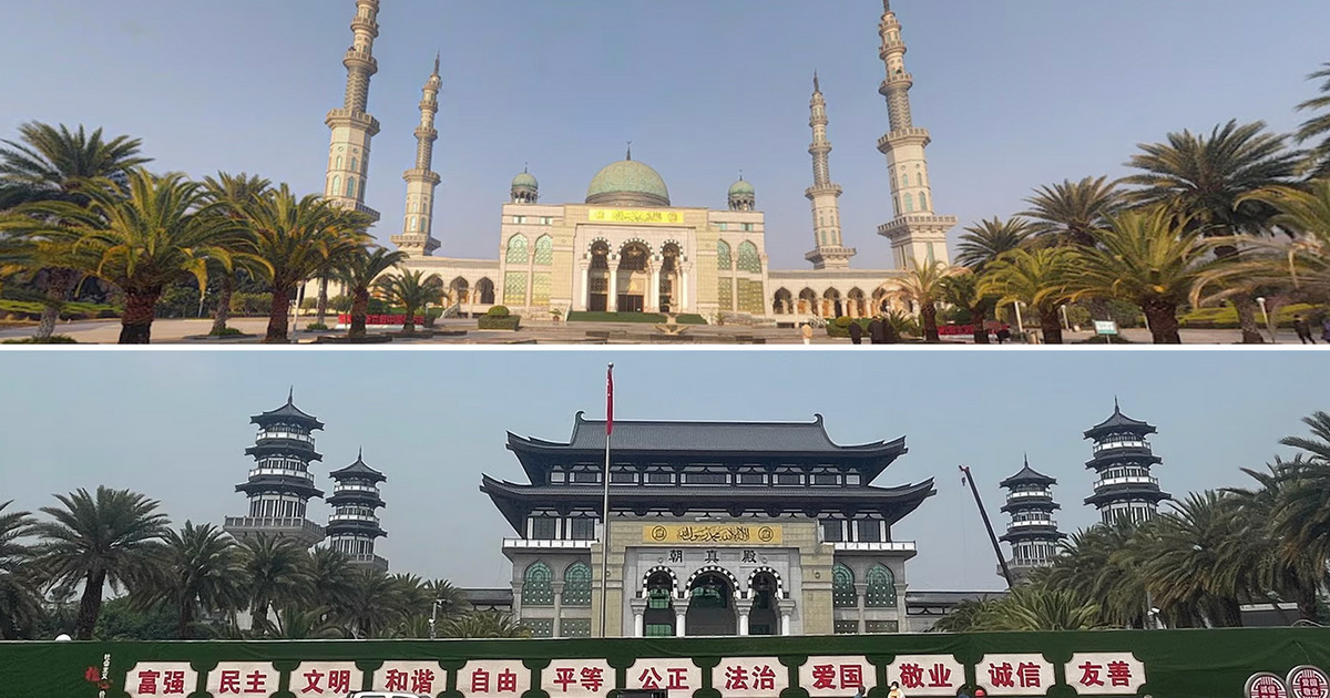 China is turning minarets into pagodas to extinguish the Islamic ...